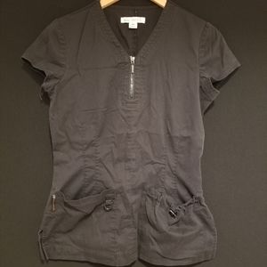 Black Scrub Top